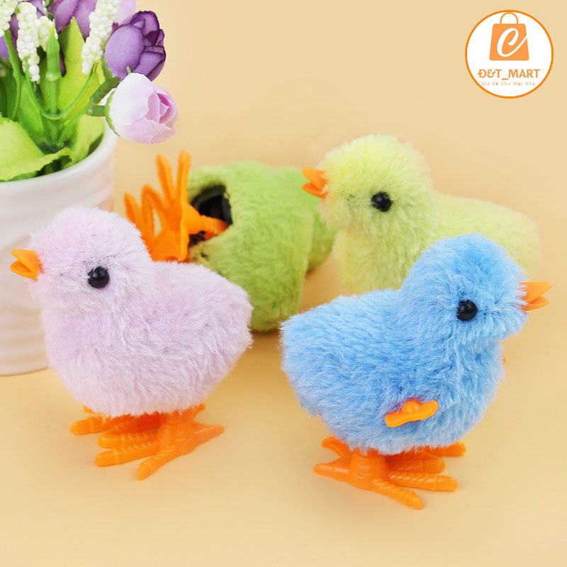 Đồ chơi trẻ em gà con nhảy lon ton, Trò chơi gà con vặn cót chạy nhảy vui nhộn cho bé chơi cả ngày