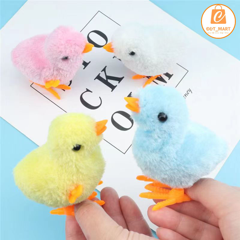 Đồ chơi trẻ em gà con nhảy lon ton, Trò chơi gà con vặn cót chạy nhảy vui nhộn cho bé chơi cả ngày