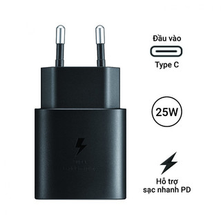 Sạc nhanh samsung 25w type c pd 25w cho note 10 note 20 a71 a70 a80 a90 s21 s20 s20+ s20 ultra