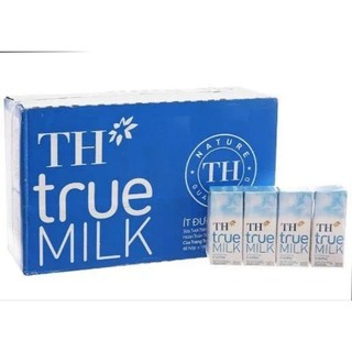 Thùng 48 hộp sữa tươi TH Truemilk 180ml ít đường