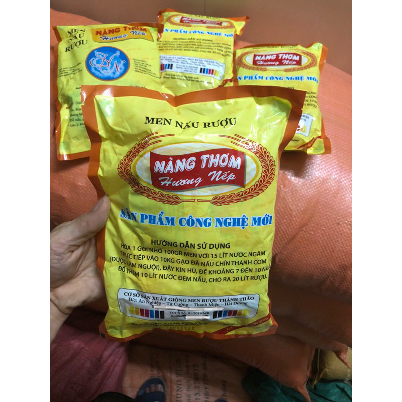 MEN NẤU RƯỢU NÀNG THƠM  gói 500g