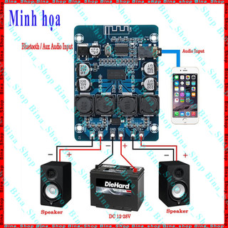 Mạch khuếch đại âm thanh Bluetooth TPA 2x45W