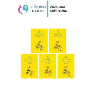 Mặt nạ derladie combo 5 miếng chiết xuất cây phỉ giảm mụn, dưỡng sáng da neogen mask pack 30ml