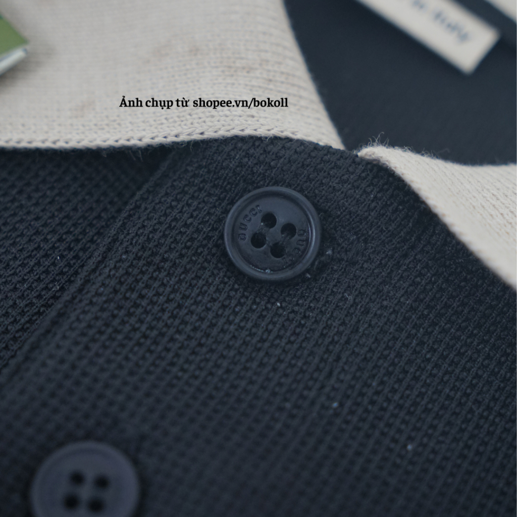 Áo polo interlocking nam nữ form rộng vải cotton organic tay áo chụp hình phản quảng hàng QC cao cấp