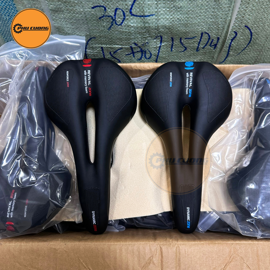 Yên Xe Thể Thao Active Kiểu Dáng Road Thon Gọn, Siêu Êm Siêu Mềm, Có Rãnh Thoáng Khí, Chống Nước