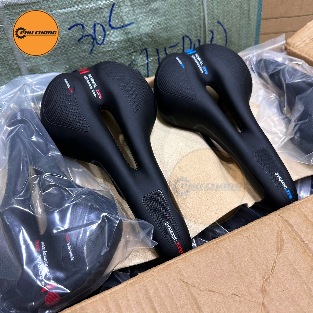 Yên Xe Thể Thao Active Kiểu Dáng Road Thon Gọn, Siêu Êm Siêu Mềm, Có Rãnh Thoáng Khí, Chống Nước