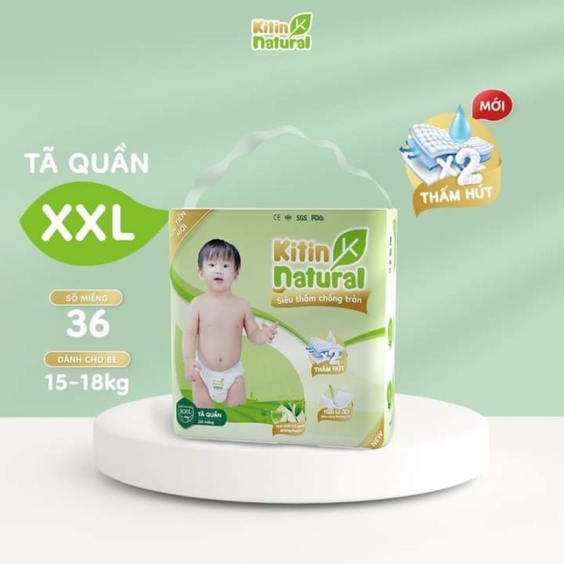 Tã Quần Kitin XXL cho bé từ 15 - 18kg