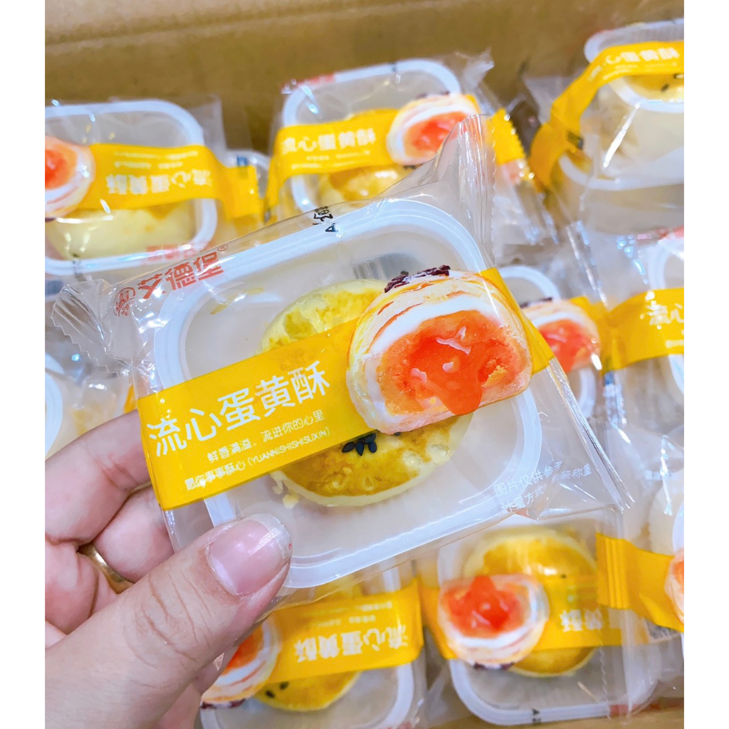 SẴN HCM - Thùng 2.5kg Bánh Liu trứng chảy Egg Yok