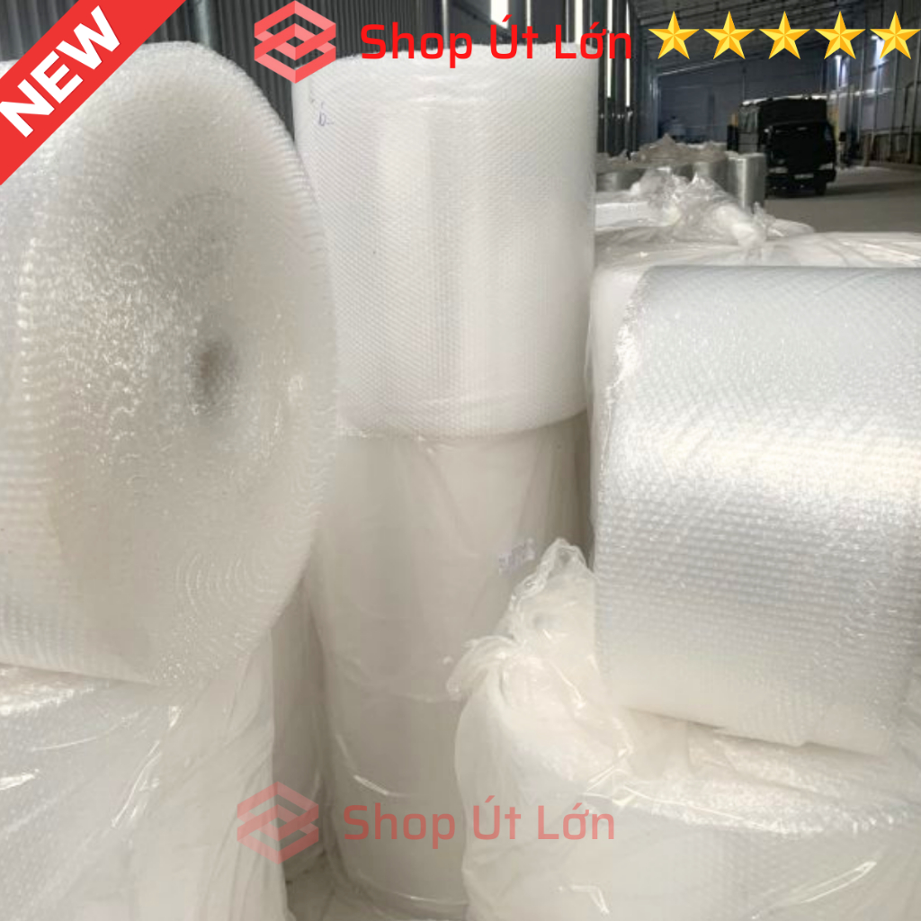 Cuộn xốp nổ bọc hàng, xốp hơi bọc hàng, bóng khi gói hàng, rộng 20-30-40-50-60cm dài 100m