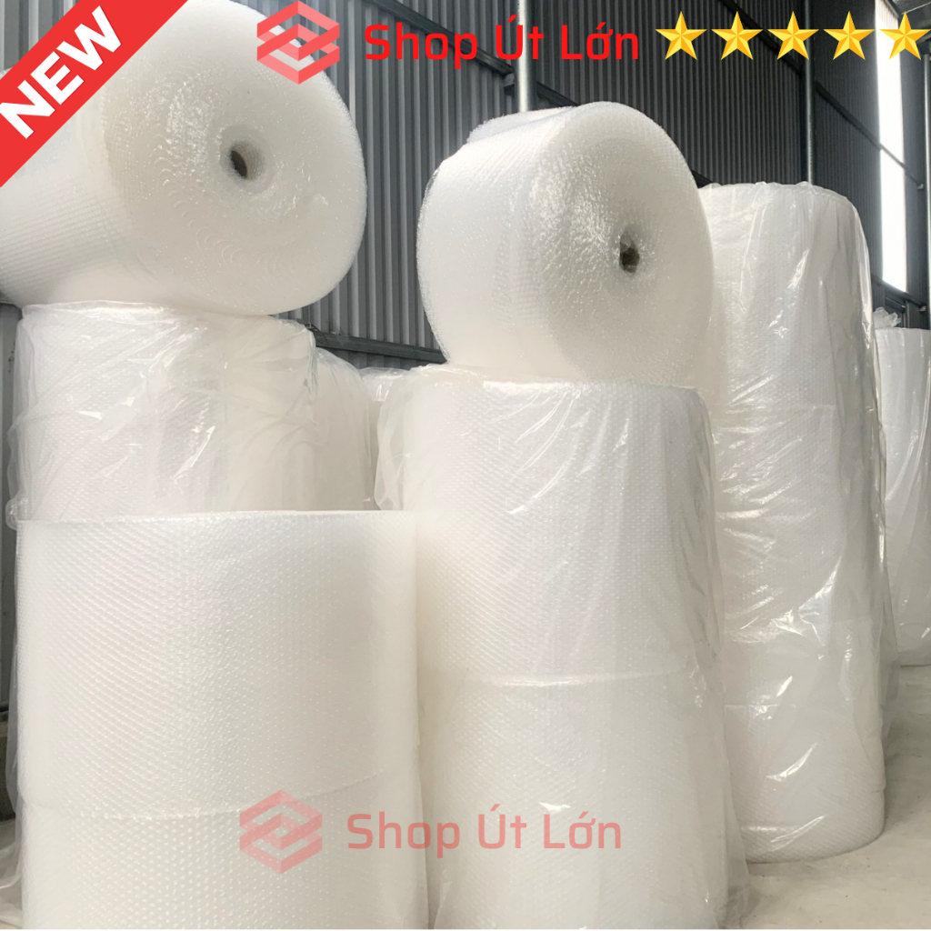 Cuộn xốp nổ bọc hàng, xốp hơi bọc hàng, bóng khi gói hàng, rộng 20-30-40-50-60cm dài 100m