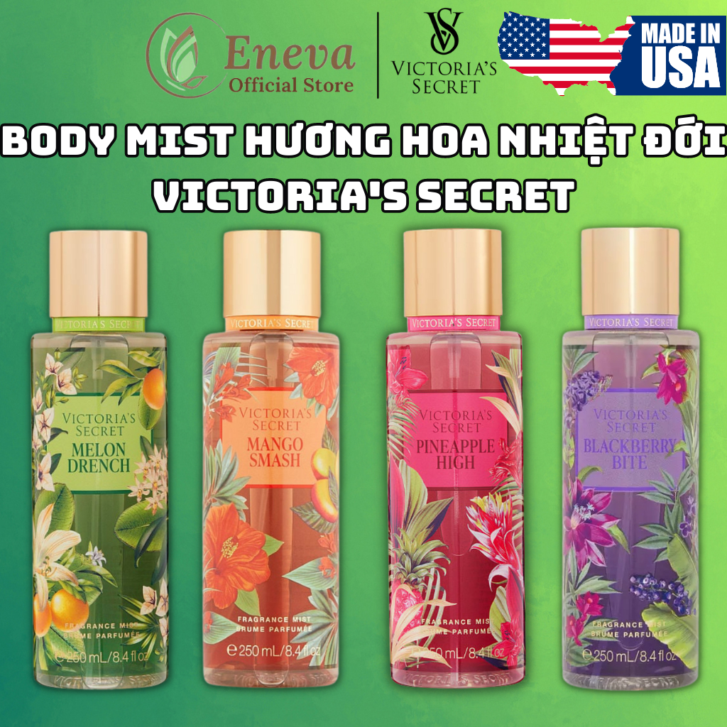 Body Mist Victoria Secret 250ml, Victoria Secret Body Mist Chính Hãng, Xịt Thơm Victoria Secret Chính Hãng 250ml