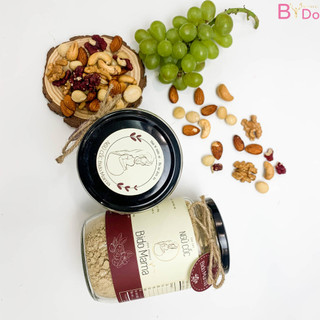 ComBo 2 Hộp Ngũ cốc mẹ bầu cao cấp Bido mama hũ thủy tinh loại mới từ 25 loại hạt siêu dinh dưỡng dưỡng mầm an thai