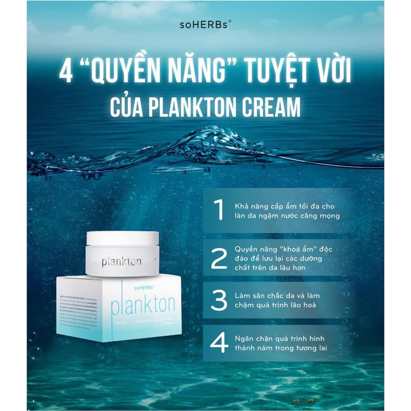 Kem Face PLANKTON Trắng Da , Mờ Thâm Nám