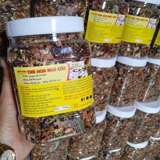 1 kg trà hoa ngũ cốc/trà rang thủ công/trà rang củi thanh nhiệt ngủ ngon