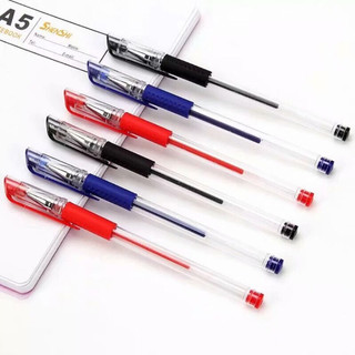 Bút bi mực đen xanh ngòi 0.5mm