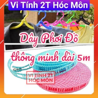Dây phơi đồ thông minh, dây phơi đồ đa năng 5m , dài 5 mét