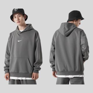 Áo Hoodie Nike Swoosh Thêu Full Vải Nỉ Bông Dày Dặn, Hàng Cúc Bấm  Chuẩn Đẹp, Form Rộng I Hình Hight Bar Store