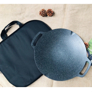 Chảo Đá Nướng Chống Dính Đáy Từ Size 36cm Ecoramic Dùng Các Loại Bếp