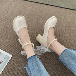 Giày nữ 5 phân quai ngọc fom 1.5 đế nhẹ