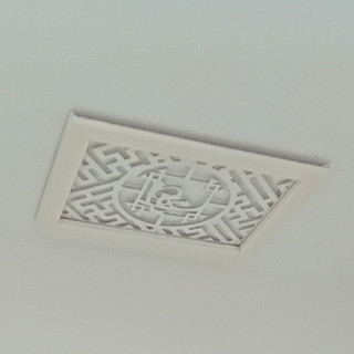 Bán tấm chắn khói bàn thờ 30x40 màu trắng