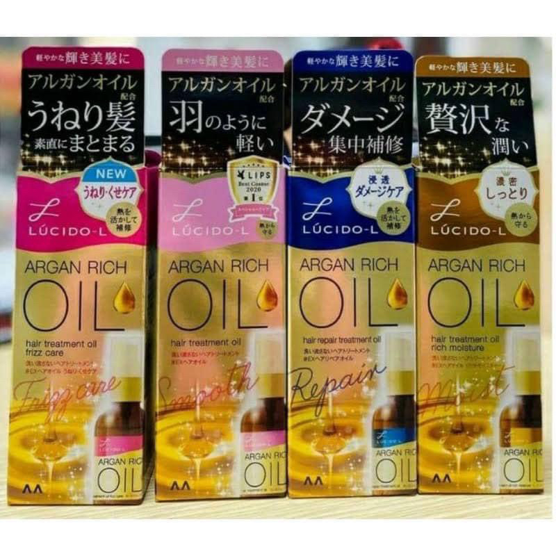 DẦU DƯỠNG TÓC LUCIDO-L argan rich oil