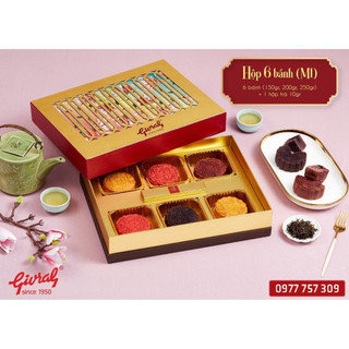 Bánh Trung Thu Givral Hộp 6 Bánh 150g - TRĂNG YÊU THƯƠNG 2