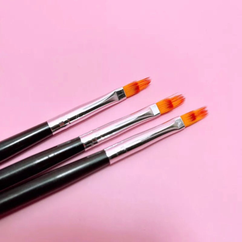 Cọ ombre mái thưa cán gỗ , cọ sước làm móng HN NAIL NEW