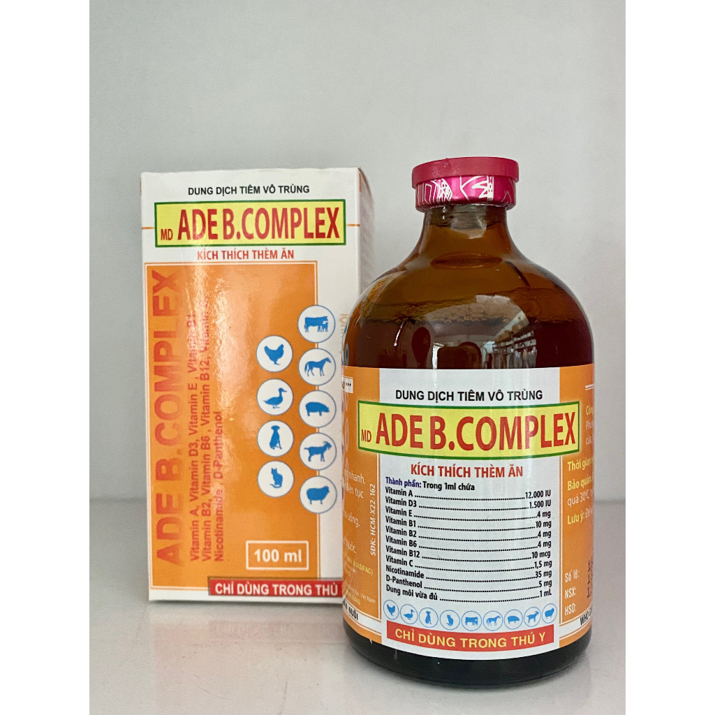MD - ADE B.Complex 100ml Kích Thích Thèm Ăn