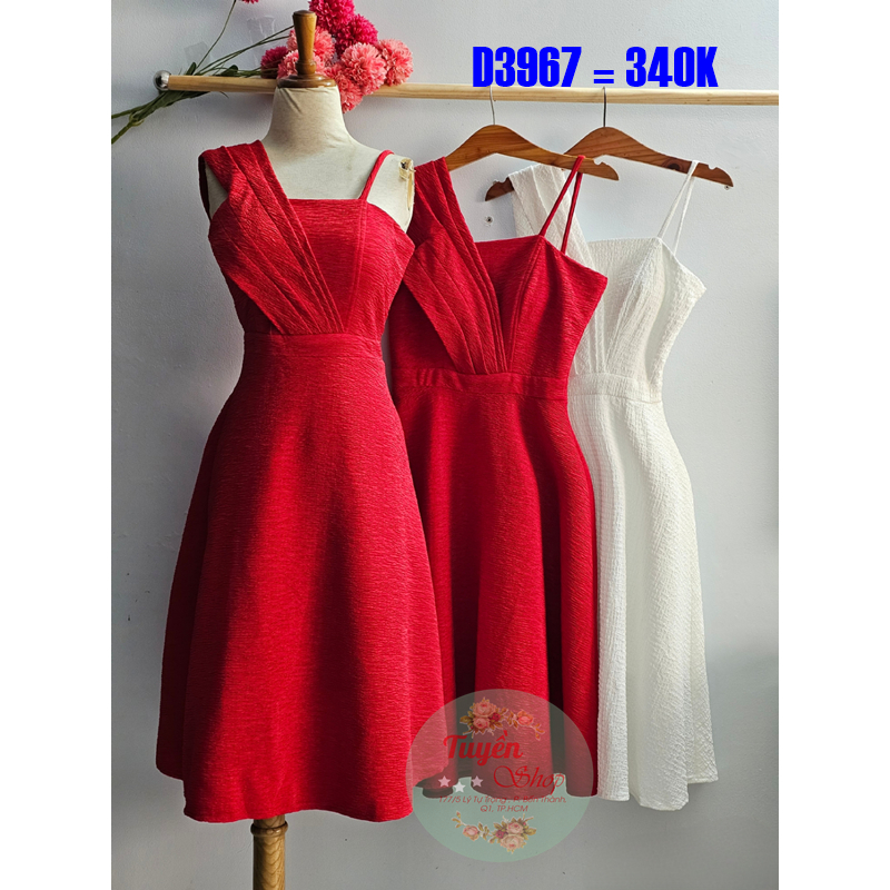 Đầm xòe TK 1 bên vai