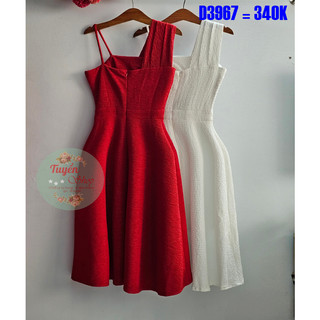 Đầm xòe TK 1 bên vai