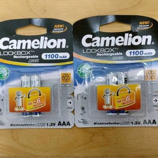 Combo 4 pin sạc aaa camelion 1100 mah / 1000 mah