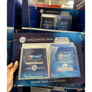 Set dán trắng răng crest 3d white - 60 miếng