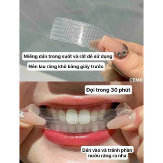 SET DÁN TRẮNG RĂNG CREST 3D WHITE - 60 miếng