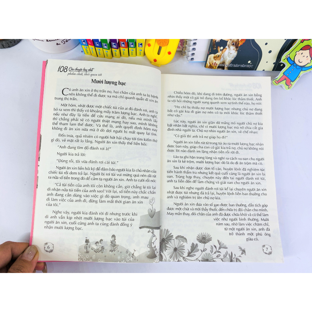 Sách - 108 Câu Chuyện Hay Nhất Phẩm chất, Thói Quen Tốt - ndbooks