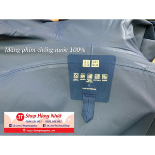 Áo BLOCKTECH Uniqlo nam authentic Nhật bản