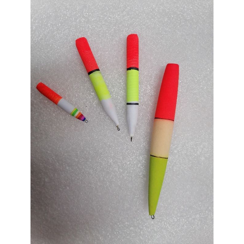 Phao móp câu cá , phao xốp.