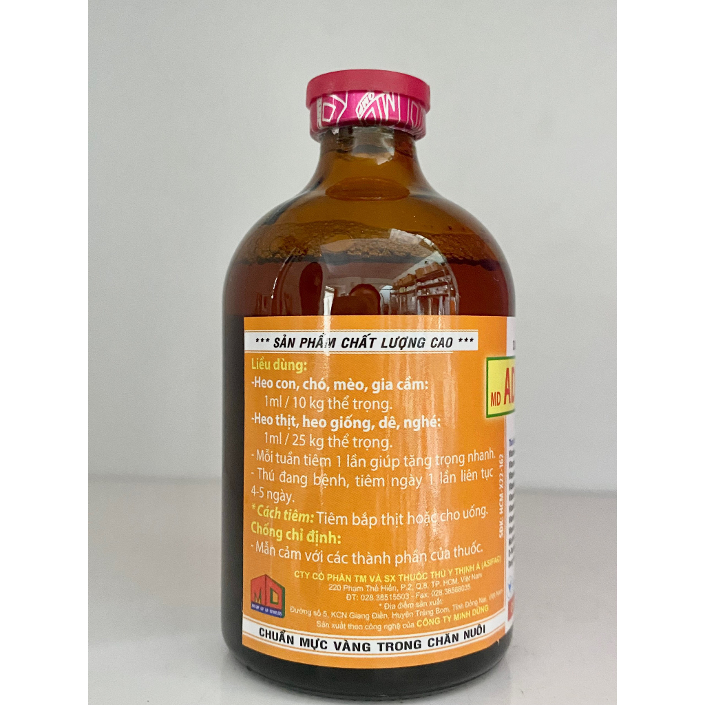 MD - ADE B.Complex 100ml Kích Thích Thèm Ăn