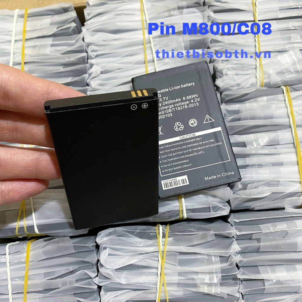 Pin Phụ Kiện Phát Wifi LTE A800/ A900/ M80/ M89/ M88/ M90/ M100Dung Lượng 2400mAh