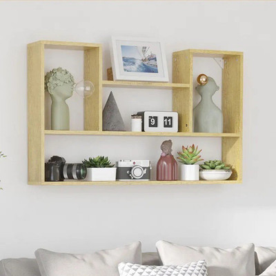 Kệ Trang Trí Treo Tường (70x90x20cm) Giá Sách Gỗ Đa Năng Nhiều Ngăn Benrikids