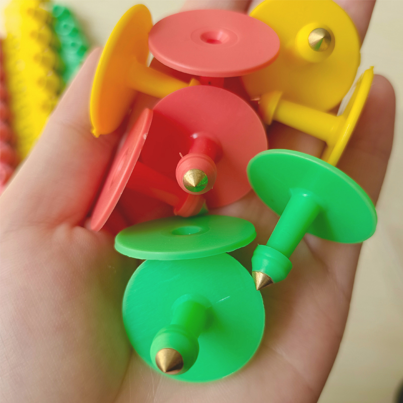 Kìm bấm thẻ tai trâu, bò, dê, cừu, set 100pcs thẻ đeo tai gia súc, thẻ tai động vật thiết thực dễ sử dụng có số