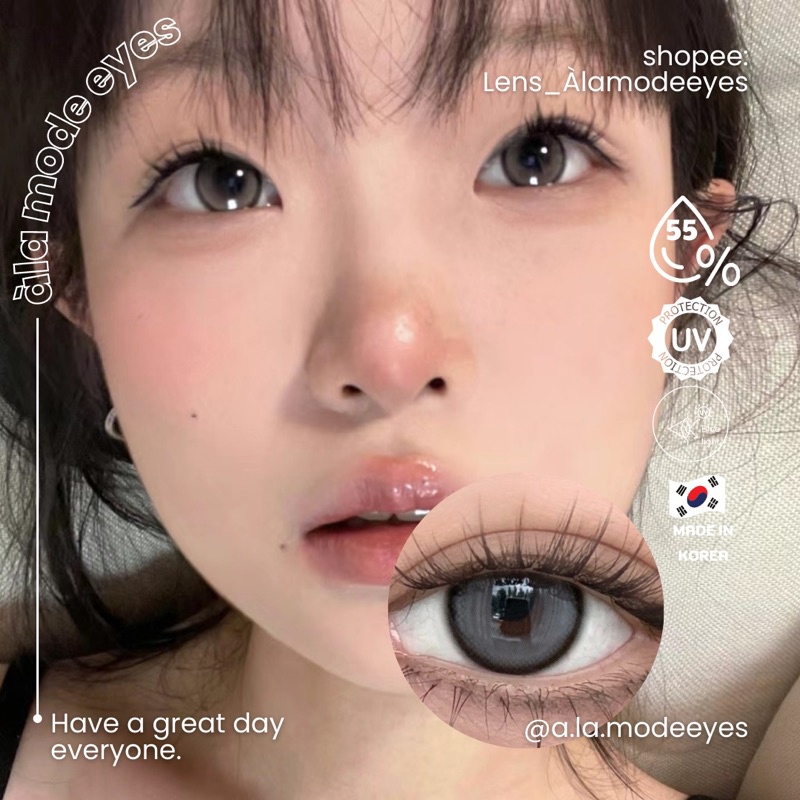 Lens xám k vân viền đục