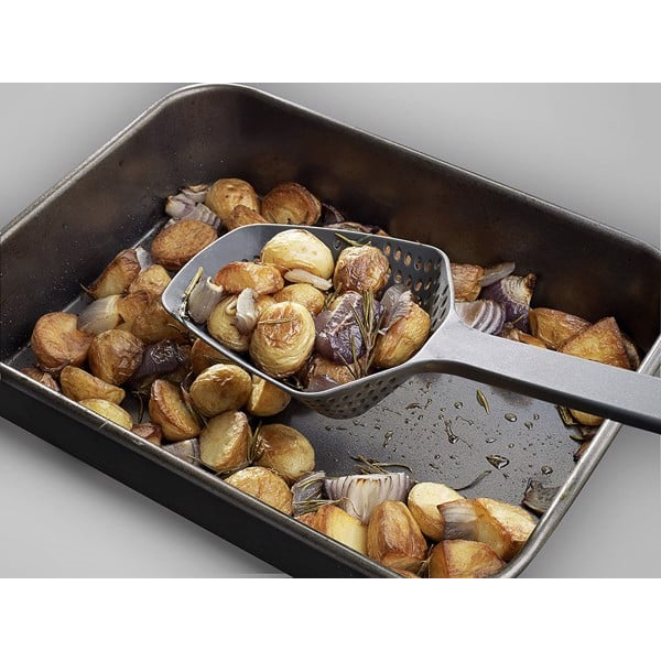 Muôi thủng Joseph Joseph 10066 Scoop™ Plus - Löffelsieb Groß - Schwarz VE 4