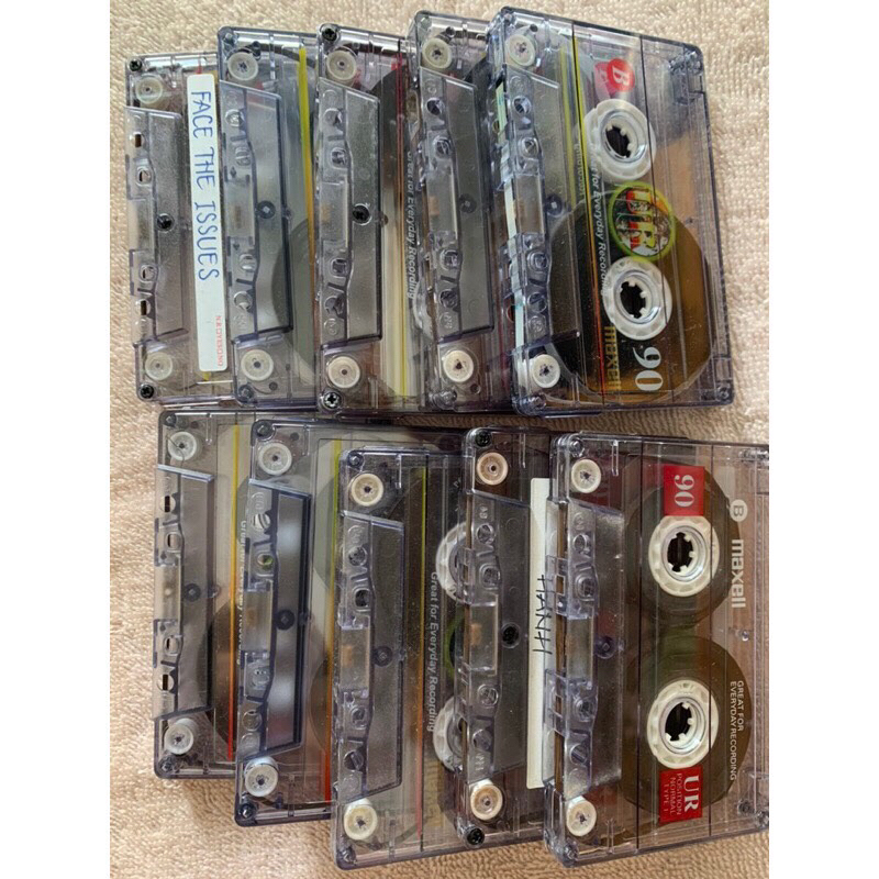 Băng cassette sony cũ,băng kinh phật, nhạc..v.v.