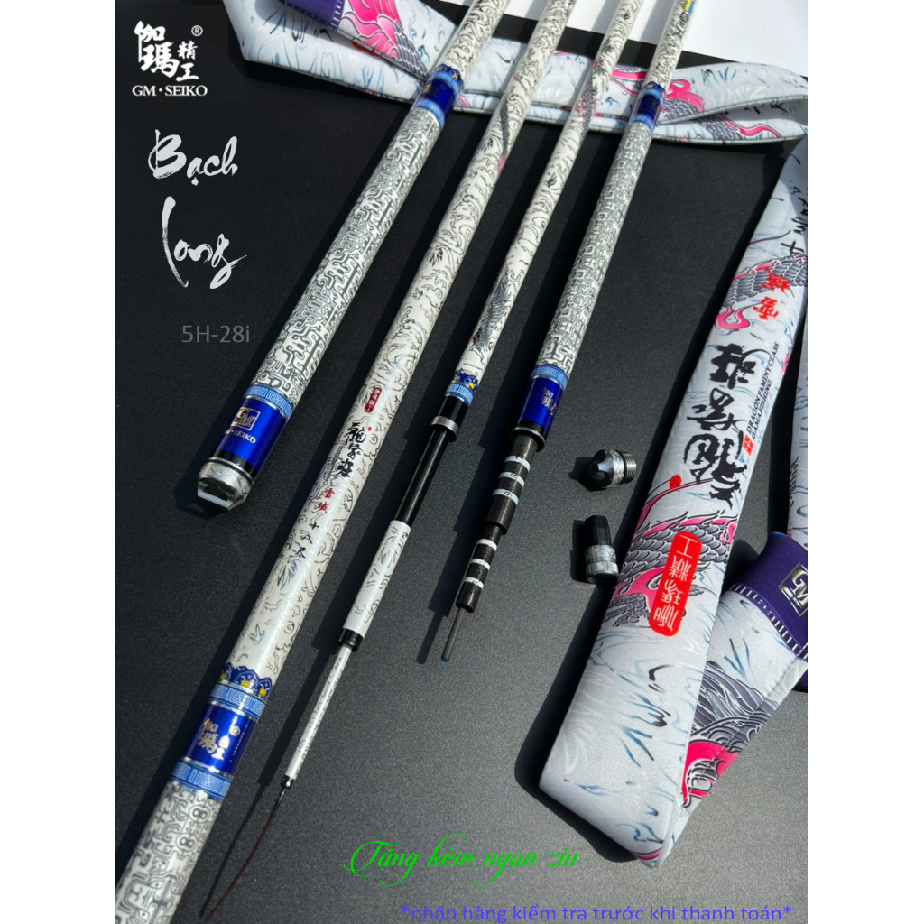 Càn câu tay gama seiko  f1 KÈM NGỌN ZIN phân bố lực 28i