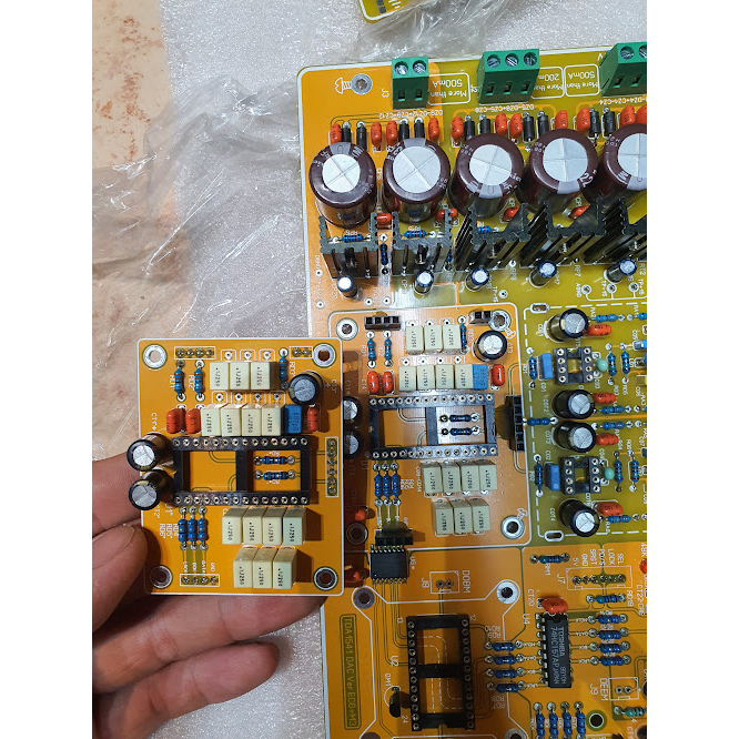 Mạch Dac hoàn thiện TDA1541 SAA7220 R2R