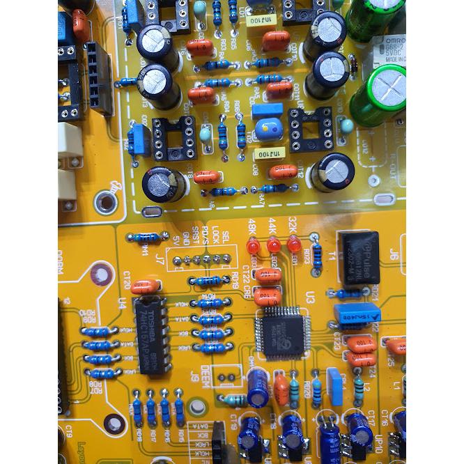 Mạch Dac hoàn thiện TDA1541 SAA7220 R2R