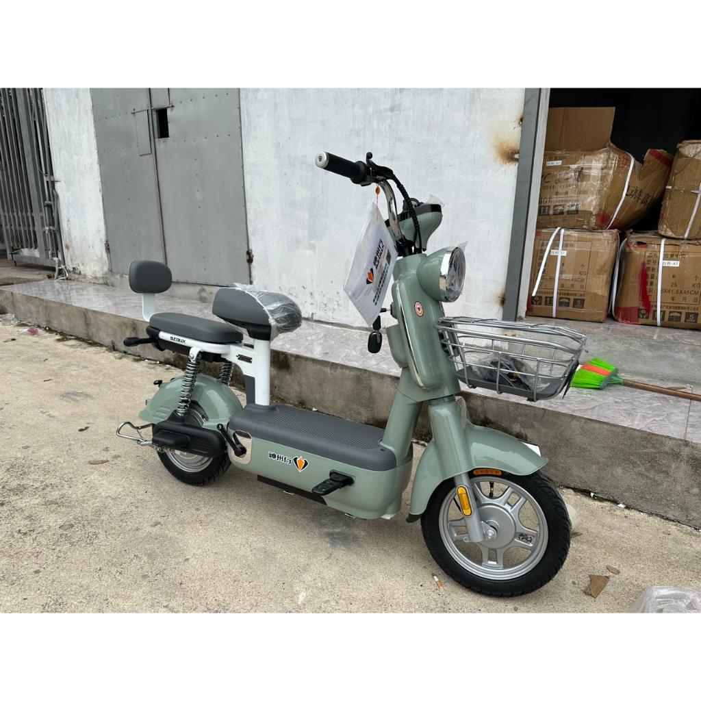 Xe điện X8 và X8 Pro, Mẫu xe điện hot nhất năm 2023, Động cơ 400W mạnh mẽ, Tặng ghế em bé, BH 2 năm