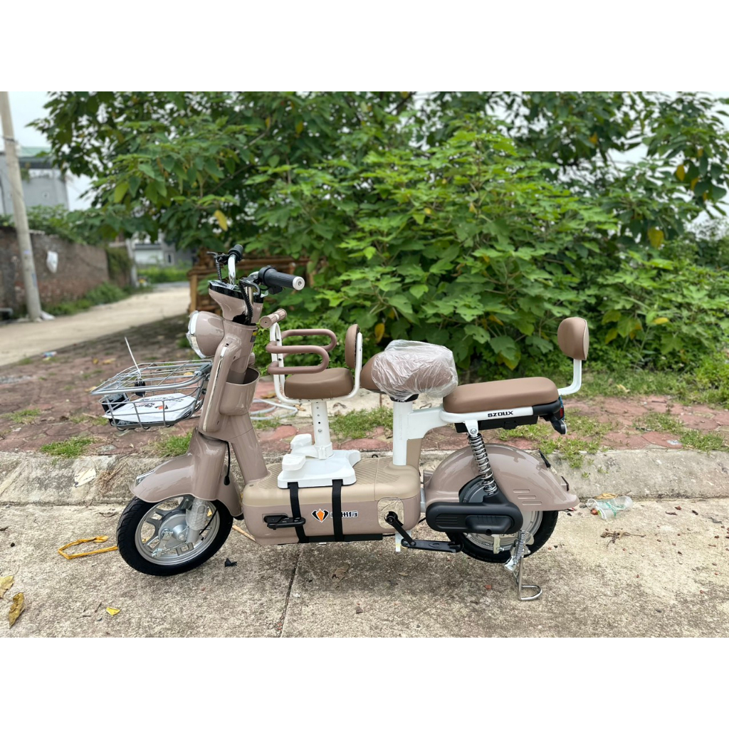 Xe điện X8 và X8 Pro, Mẫu xe điện hot nhất năm 2023, Động cơ 400W mạnh mẽ, Tặng ghế em bé, BH 2 năm