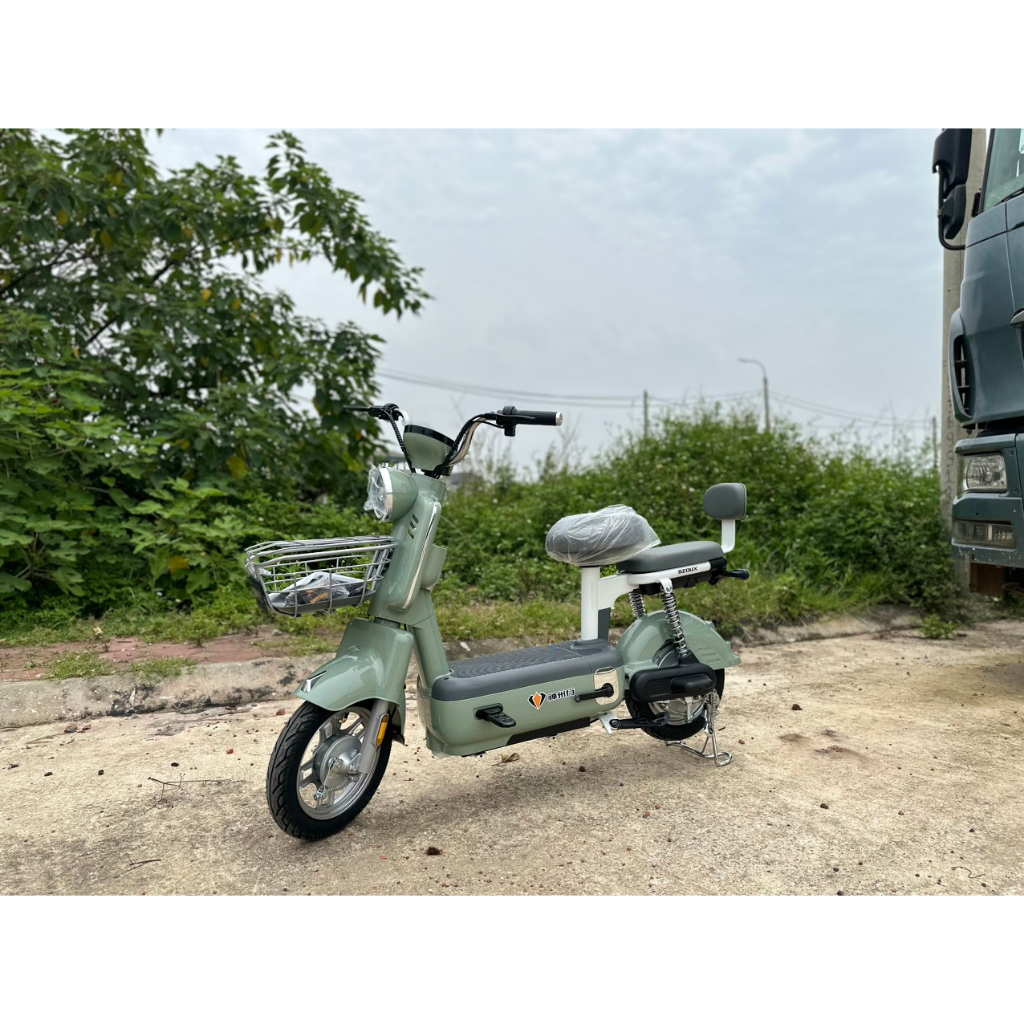 Xe điện X8 và X8 Pro, Mẫu xe điện hot nhất năm 2023, Động cơ 400W mạnh mẽ, Tặng ghế em bé, BH 2 năm