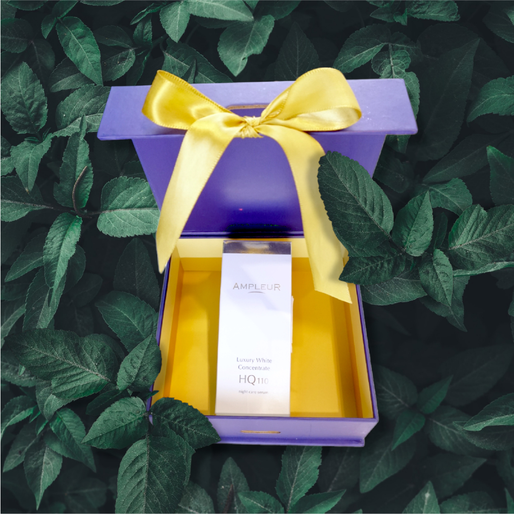 Serum chuyên giảm thâm cho vùng nám tàn nhang AMPLEUR Luxury White Concentrate HQ110 Nhật Bản 11ml